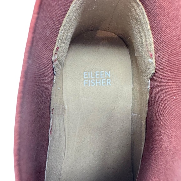 Eileen Fisher Words Oiled Nubuck Clog Bootie Red Cedar NEW 9.5 - Picture 9 of 10